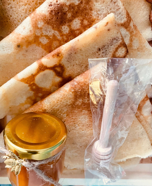 Crêpes à la farine de manioc au citron (sans gluten)
