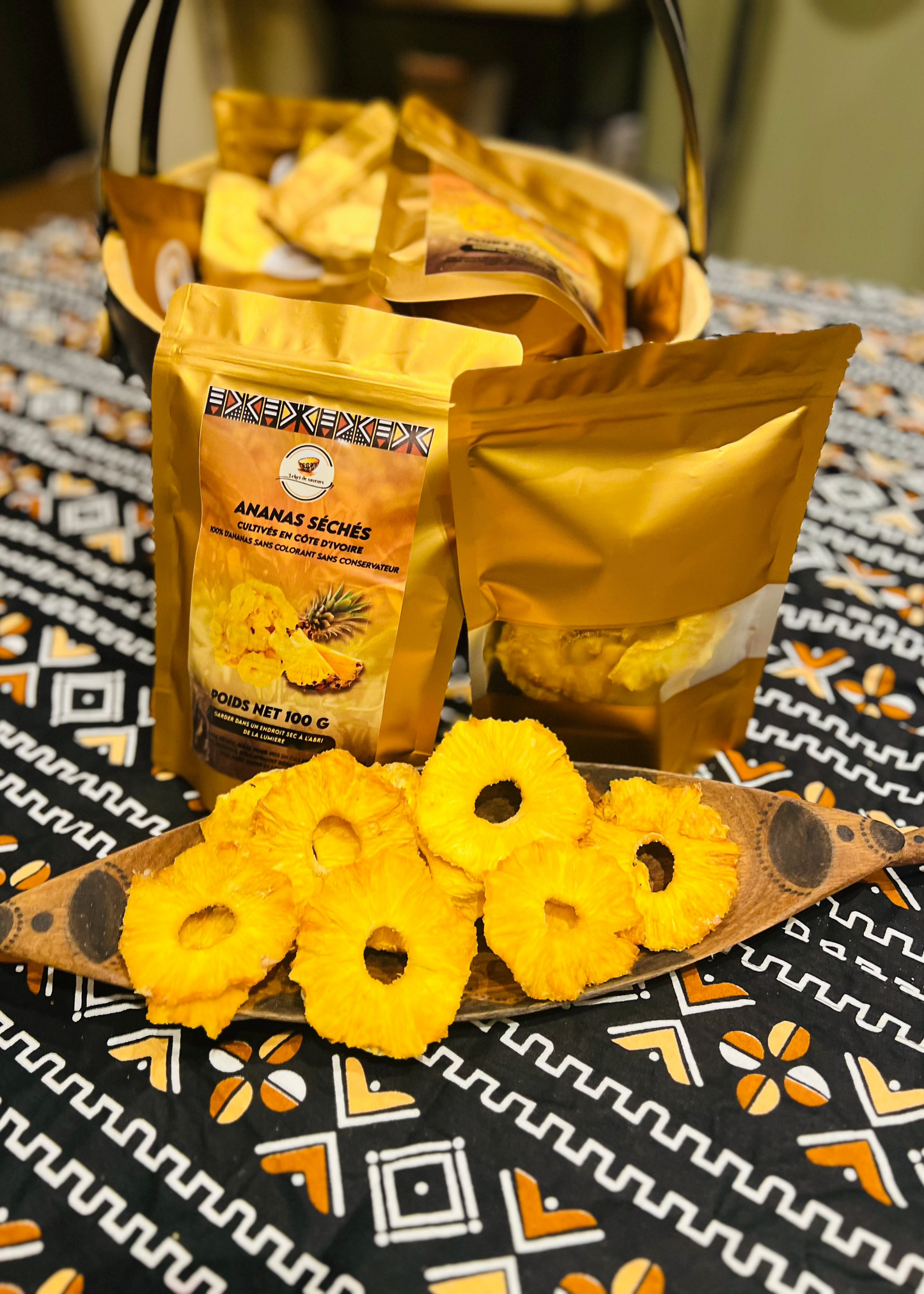 Ananas séché -100G