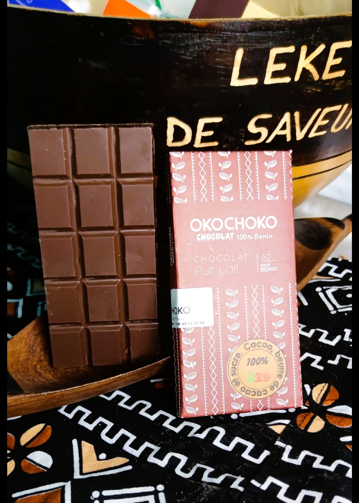 Chocolat Pur Lait OkoChoko 60 g