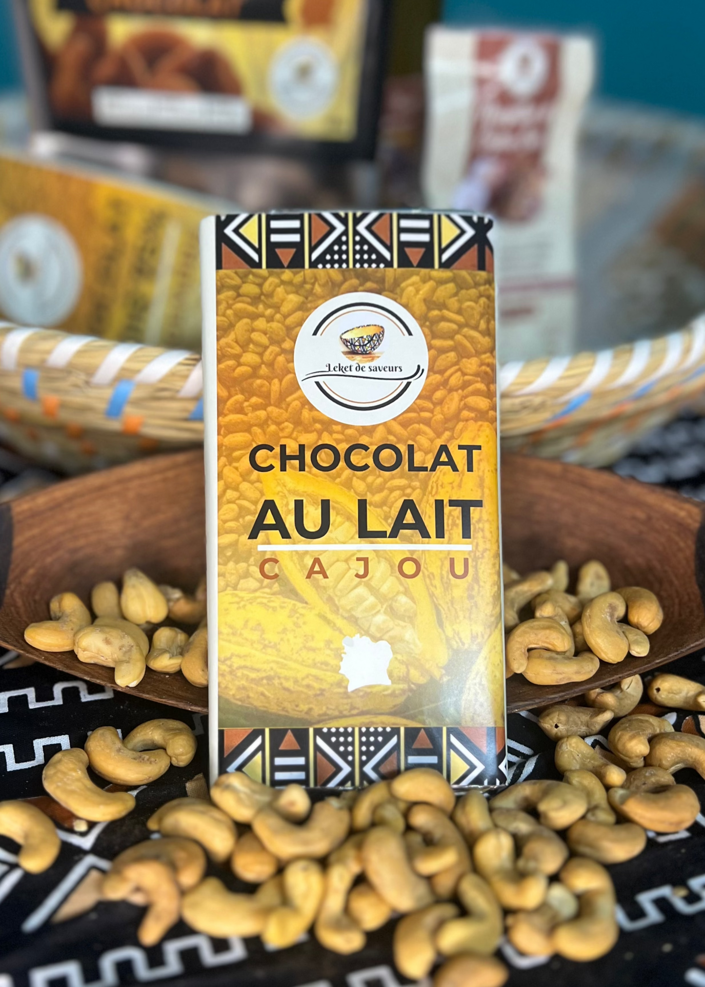 chocolat au lait cajou-100G