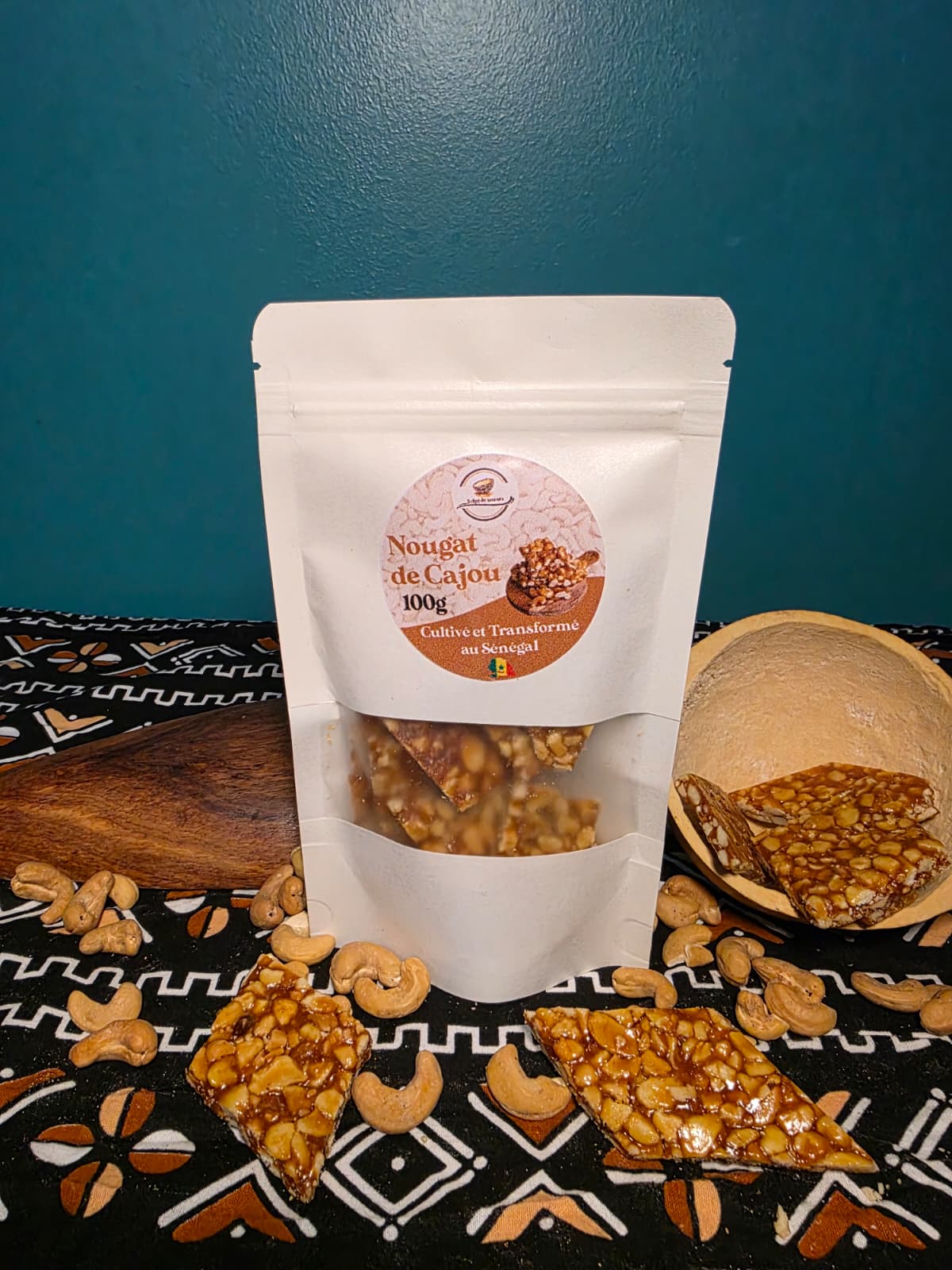 Nougatine de cajou-100g