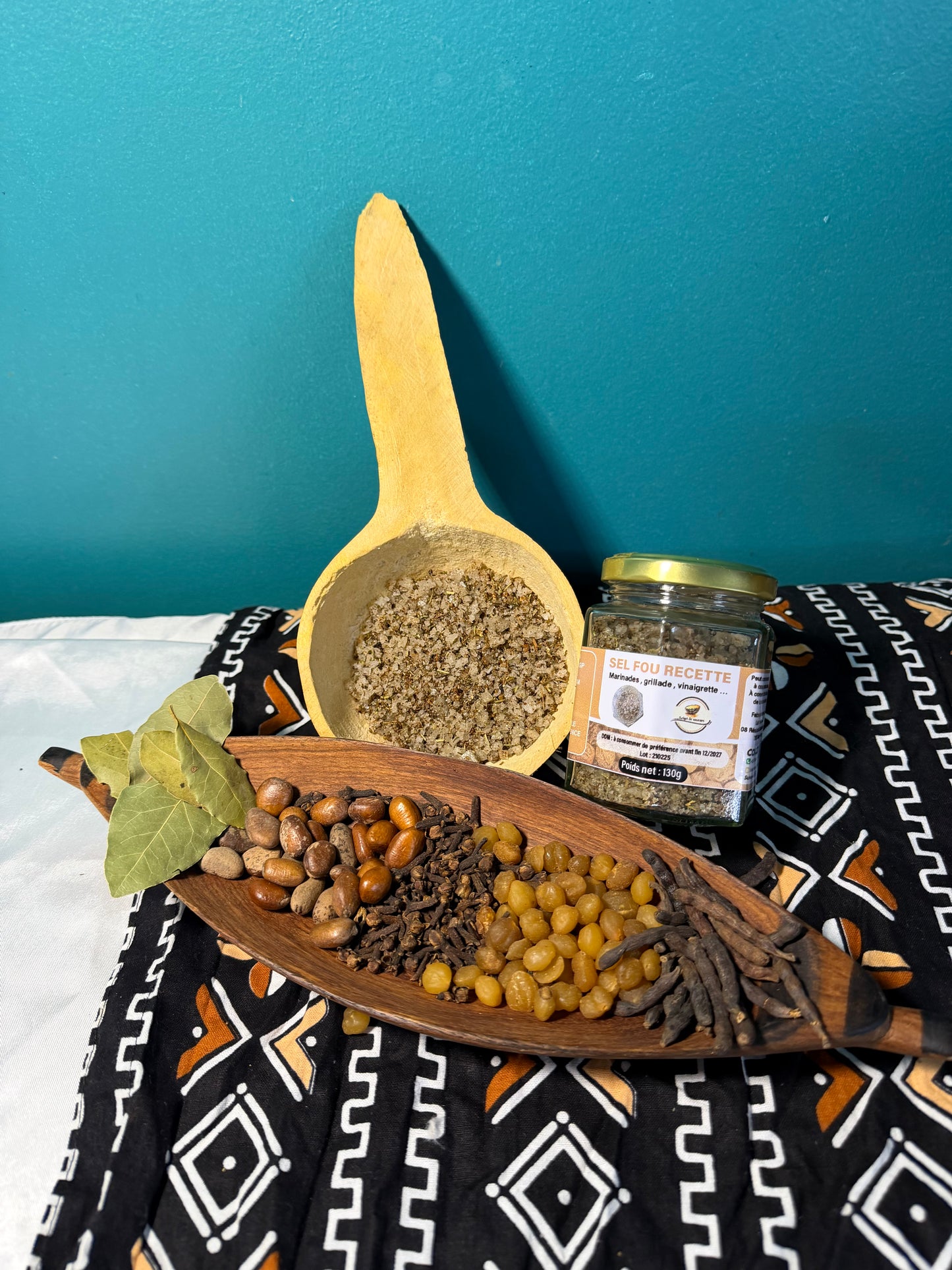 Sel fou aux saveurs africaines -130G