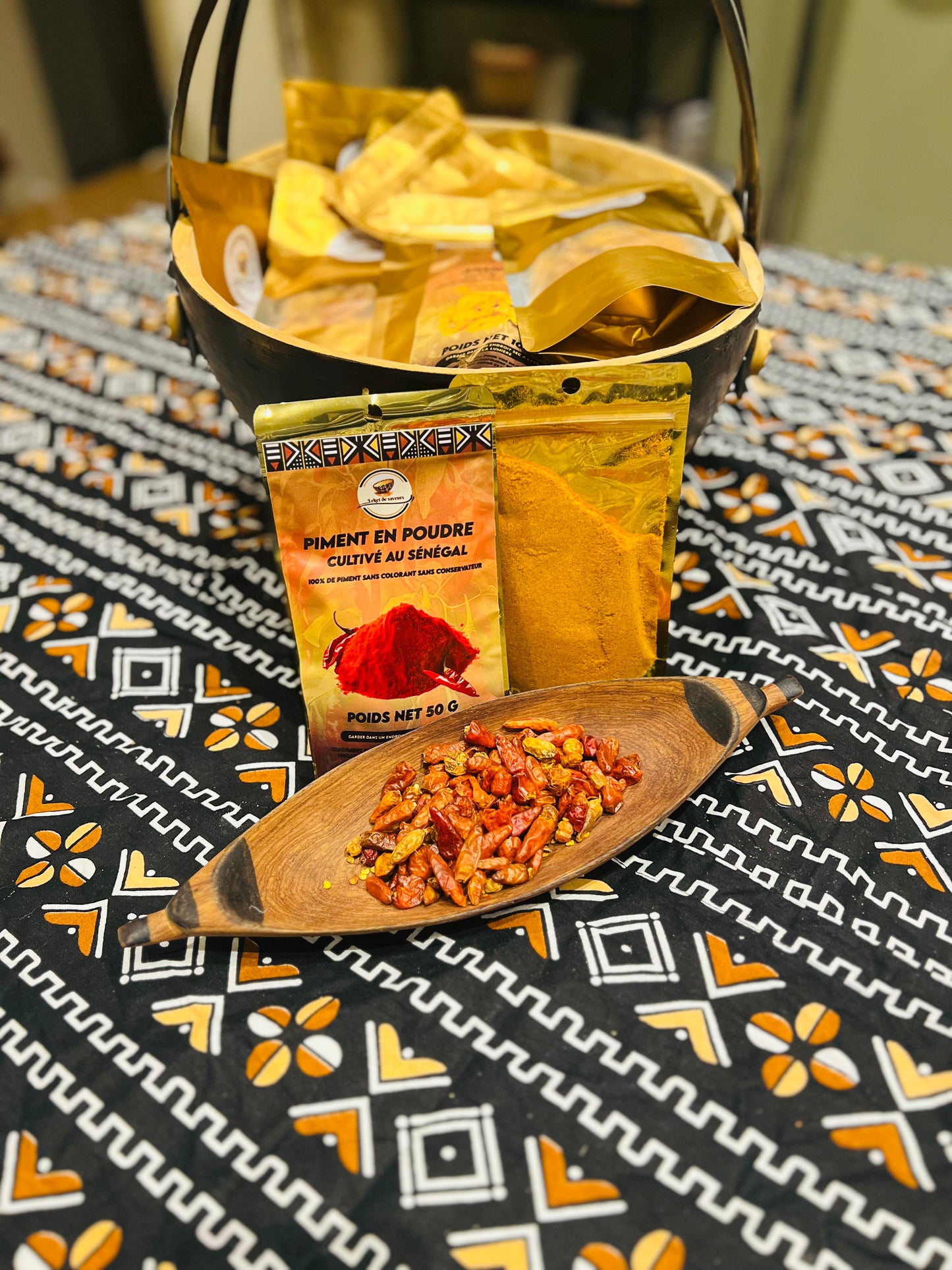 Poudre de piments oiseaux -50G