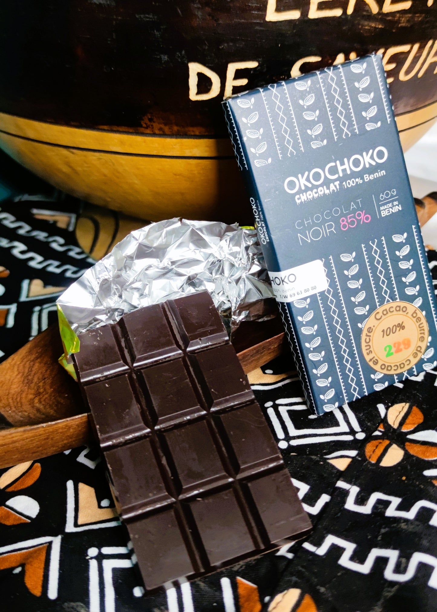 Chocolat Noir 85% OkoChoko 60g