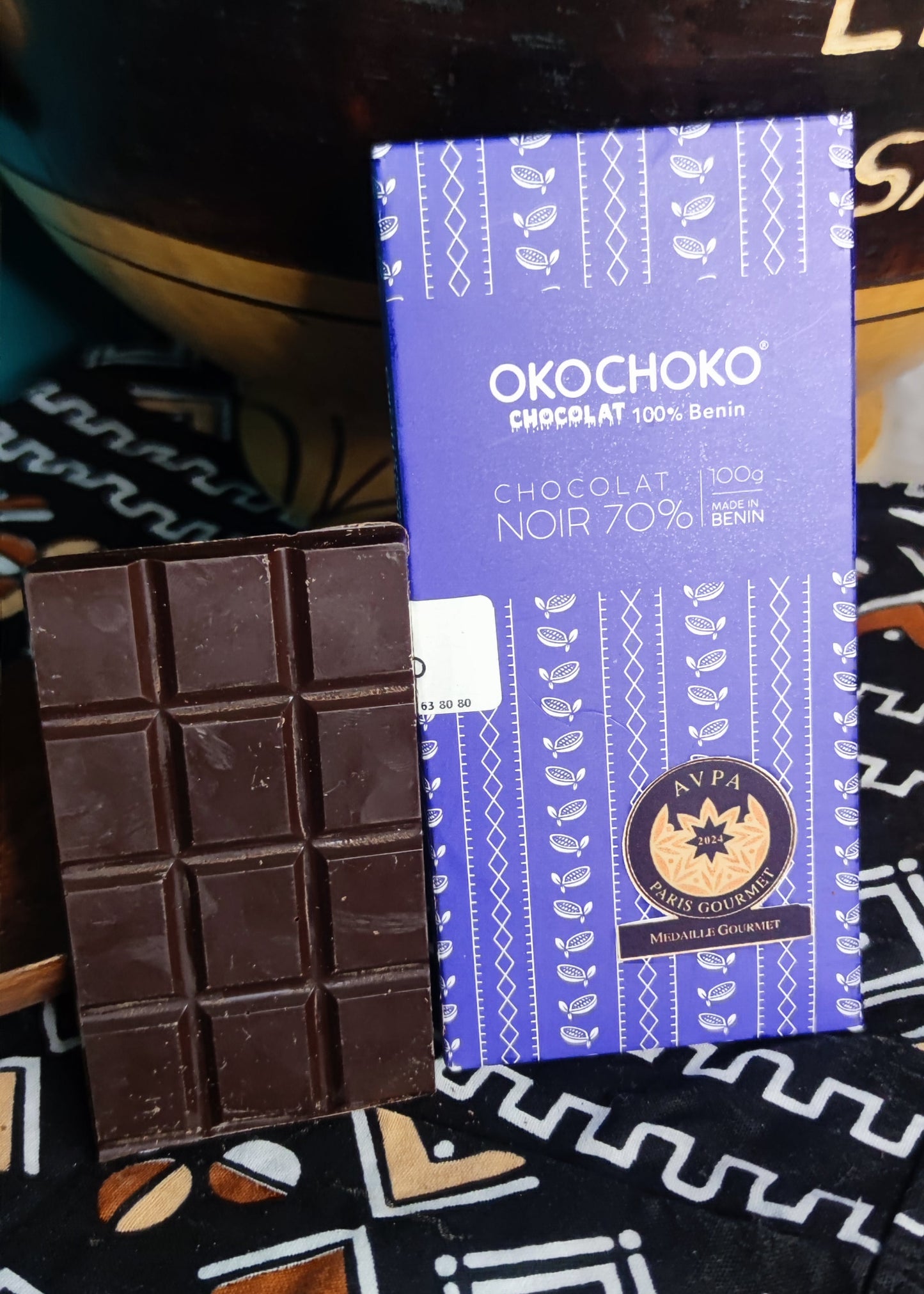 Chocolat Noir 70%  OkoChoko 100 g