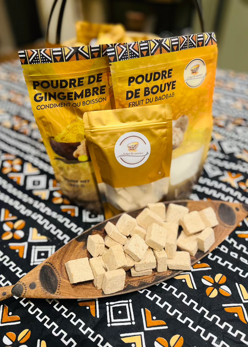 Galette de bouye gingembre - 100G