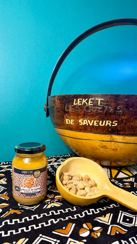 Beurre de cajou grillées salées- 250g